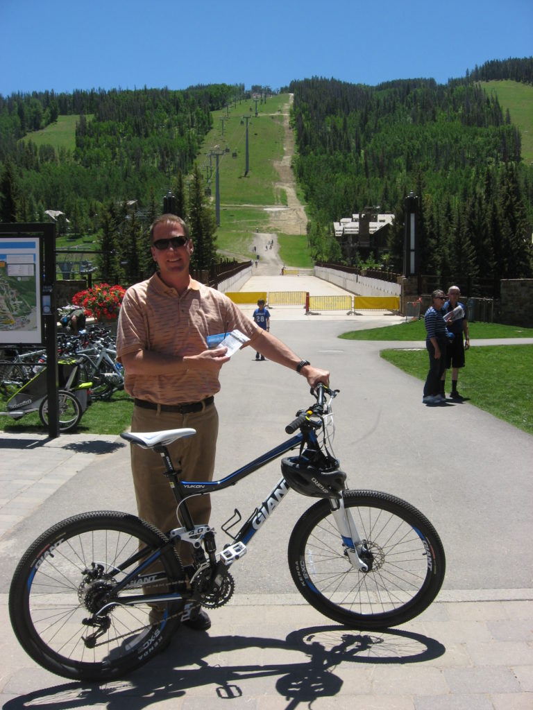 Charter Sports offering Vail Pass Bike Tours, Dual Suspension Bike